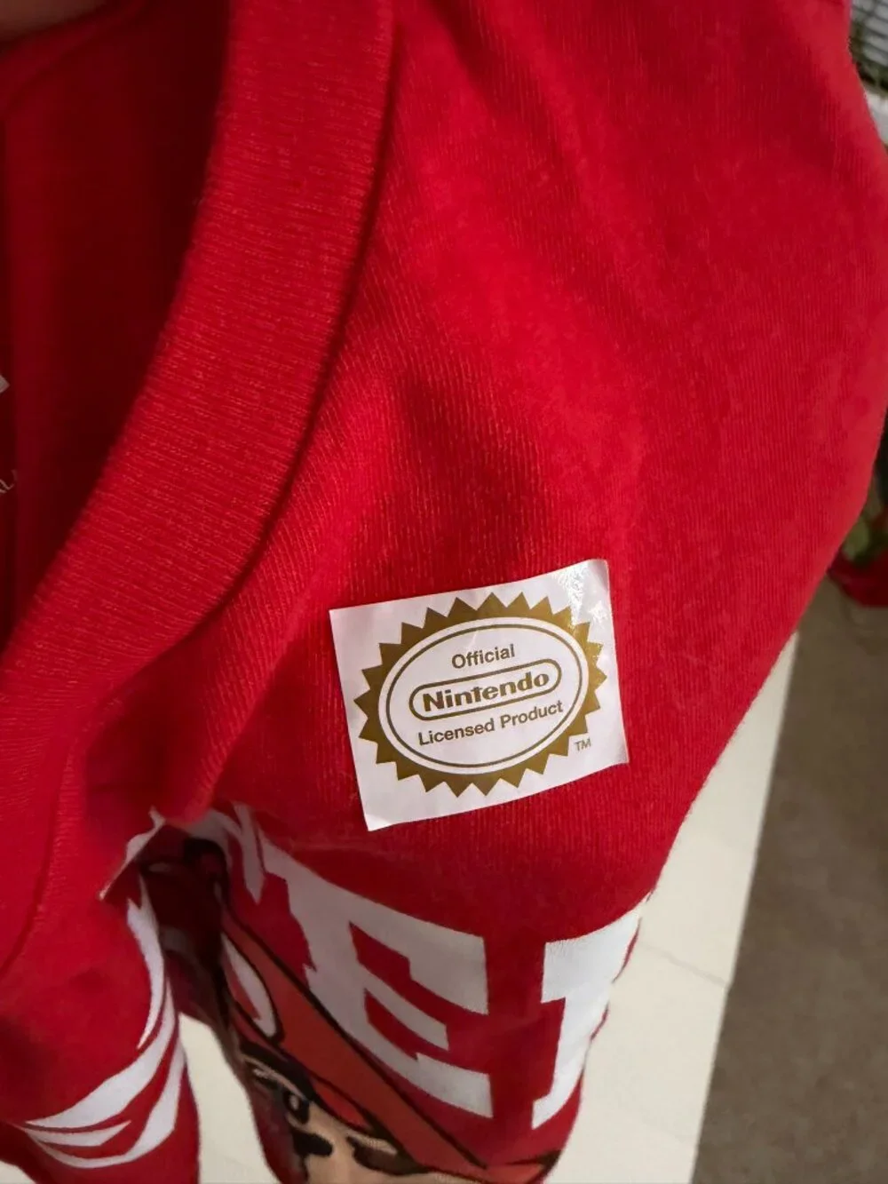 Boys large Super Mario t-shirt